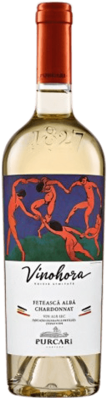 19,95 € Envoi gratuit | Vin blanc Château Purcari Vinohora Blanco Moldavie, République Chardonnay Bouteille 75 cl