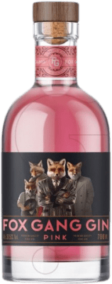 18,95 € Envío gratis | Ginebra Fox Gang Gin Pink Lituania Botella 70 cl