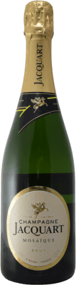 11,95 € Envio grátis | Espumante Branco Jacquart Mosaique Brut — Bruto Grande Reserva A.O.C. Champagne Champagne França Meia Garrafa 37 cl