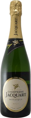 14,95 € Envio grátis | Espumante branco Jacquart Mosaique Brut Grande Reserva A.O.C. Champagne Champagne França Meia Garrafa 37 cl