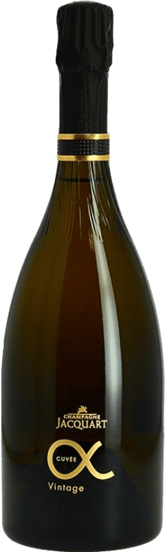 199,95 € 免费送货 | 白起泡酒 Jacquart Cuvée Alpha 香槟 大储备 A.O.C. Champagne 香槟酒 法国 瓶子 Magnum 1,5 L