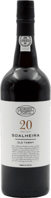 47,95 € Бесплатная доставка | Крепленое вино Borges Soalheira I.G. Porto порто Португалия 20 Лет бутылка 75 cl
