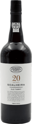 37,95 € Бесплатная доставка | Креплёное вино Borges Soalheira I.G. Porto порто Португалия 20 Лет бутылка 75 cl