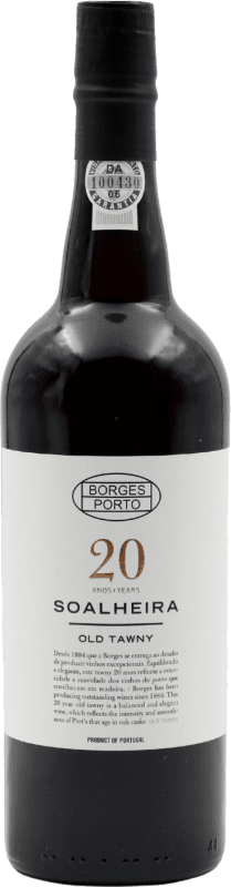 49,95 € Free Shipping | Fortified wine Borges Soalheira I.G. Porto Porto Portugal 20 Years Bottle 75 cl