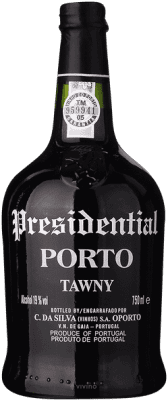 12,95 € Envío gratis | Vino generoso C. da Silva Presidential Tawny Reserva I.G. Porto Oporto Portugal Botella 75 cl