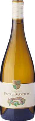 6,95 € Envío gratis | Vino Blanco Villanueva Senra Pazo as Barreiras D.O. Ribeiro Galicia España 75 cl