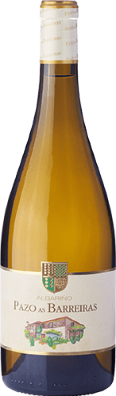 6,95 € Envío gratis | Vino Blanco Villanueva Senra Pazo as Barreiras D.O. Ribeiro Galicia España Botella 75 cl