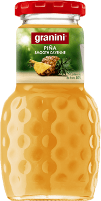 45,95 € Free Shipping | 24 units box Juice Granini Spain Small Bottle 20 cl Piña — Pineapple