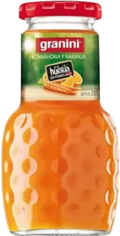 39,95 € Spedizione Gratuita | Scatola da 24 unità Succo Granini Spagna Bottiglietta 20 cl ACE Multifrutas — ACE Multifrutta, Naranja — Arancia, Zanahoria — Carota