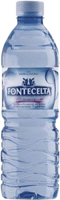 9,95 € Kostenloser Versand | 40 Einheiten Box Wasser Fontecelta PET Galizien Spanien Drittel-Liter-Flasche 33 cl