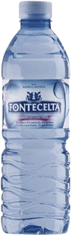 13,95 € Kostenloser Versand | 40 Einheiten Box Wasser Fontecelta PET Galizien Spanien Drittel-Liter-Flasche 33 cl