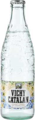 64,95 € Spedizione Gratuita | Scatola da 24 unità Acqua Vichy Catalan Gas Vidrio Catalogna Spagna Bottiglia Terzo 30 cl