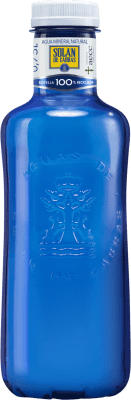 11,95 € 免费送货 | 盒装12个 水 Solán de Cabras Mineral Natural — 天然矿物 卡斯蒂利亚 - 拉曼恰 西班牙 75 cl PET — 塑料