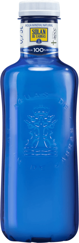 11,95 € Free Shipping | 12 units box Water Solán de Cabras Mineral Natural — Natural Mineral Castilla la Mancha Spain 75 cl PET