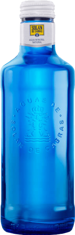 33,95 € Envío gratis | Caja de 12 unidades Agua Solán de Cabras Vidrio Castilla y León España Botella 75 cl