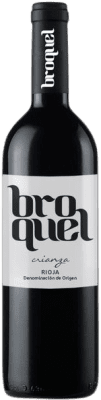 5,95 € 免费送货 | 红酒 Broquel 岁 D.O.Ca. Rioja 拉里奥哈 西班牙 瓶子 75 cl