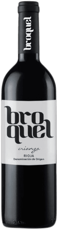 5,95 € 免费送货 | 红酒 Broquel 岁 D.O.Ca. Rioja 拉里奥哈 西班牙 瓶子 75 cl