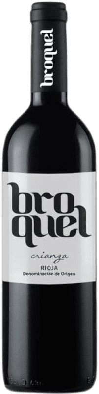 6,95 € Free Shipping | Red wine Broquel Aged D.O.Ca. Rioja The Rioja Spain Bottle 75 cl