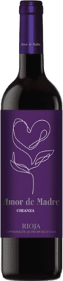 7,95 € 免费送货 | 红葡萄酒 Solar Viejo Amor de Madre Crianza — 陈酿 D.O.Ca. Rioja 拉里奥哈 西班牙 75 cl