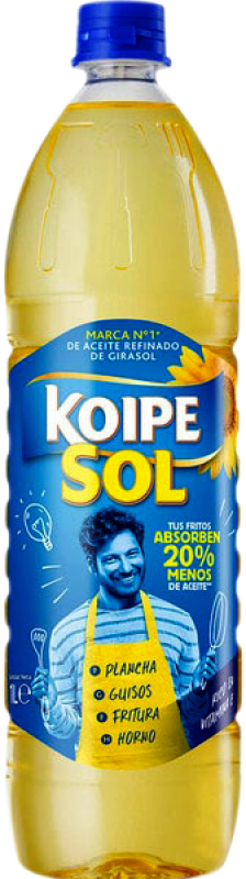 3,95 € Бесплатная доставка | Оливковое масло Koipe Sol Girasol Андалусия Испания бутылка 1 L