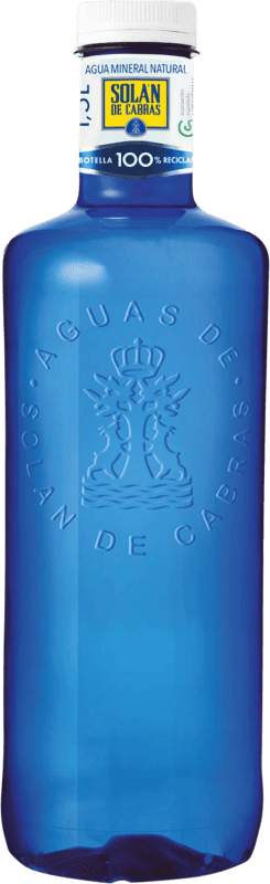 7,95 € Envoi gratuit | Boîte de 6 unités Eau Solán de Cabras Mineral Natural — Minérale Naturelle Castilla La Mancha Espagne Bouteille Spéciale 1,5 L PET