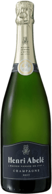 88,95 € 送料無料 | 白スパークリングワイン Henri Abelé A.O.C. Champagne シャンパン フランス マグナムボトル 1,5 L