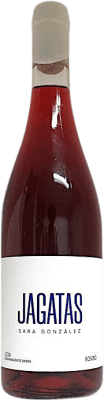 7,95 € Free Shipping | Rosé wine Sara González Jagatas Rosado D.O. Tierra de León Castilla y León Spain Prieto Picudo Bottle 75 cl