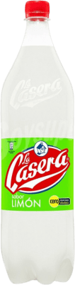 32,95 € 送料無料 | 12個入りボックス ソフトドリンク La Casera Gaseosa — ソーダ スペイン ミディアムボトル 50 cl PET — ペット Limón — レモン