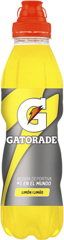 35,95 € 免费送货 | 盒装12个 碳酸饮料 Gatorade 西班牙 中瓶装 50 cl PET — 塑料 Limón — 柠檬