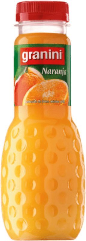 29,95 € Free Shipping | 12 units box Soft Drinks & Mixers Granini Naranja PET Spain One-Third Bottle 33 cl