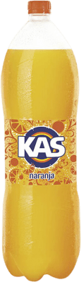 饮料和搅拌机 盒装6个 Kas Naranja PET 2 L