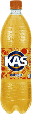 51,95 € Kostenloser Versand | 12 Einheiten Box Softdrinks Kas Spanien 1 L PET Naranja — Orange