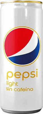 Refrescos e Mixers Caixa de 24 unidades Pepsi Light sin Cafeína 33 cl