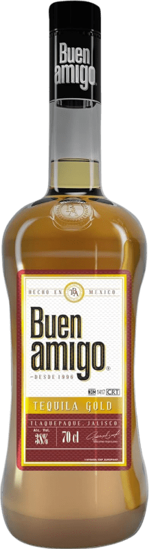 18,95 € Kostenloser Versand | Tequila Licor 43 Buen Amigo Gold Mexiko Flasche 70 cl