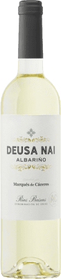 17,95 € 免费送货 | 白酒 Marqués de Cáceres Deusa Nai Blanco D.O. Rías Baixas 加利西亚 西班牙 Albariño 瓶子 75 cl