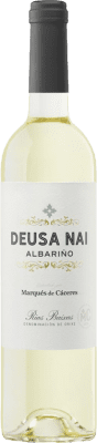17,95 € Envoi gratuit | Vin blanc Marqués de Cáceres Deusa Nai Blanco D.O. Rías Baixas Galice Espagne Albariño Bouteille 75 cl