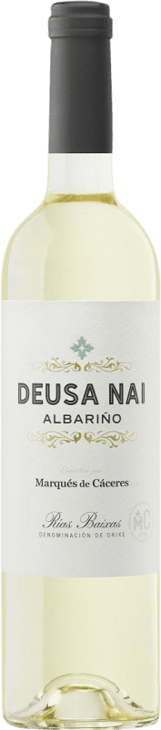 17,95 € Envoi gratuit | Vin Blanc Marqués de Cáceres Deusa Nai D.O. Rías Baixas Galice Espagne Albariño Bouteille 75 cl
