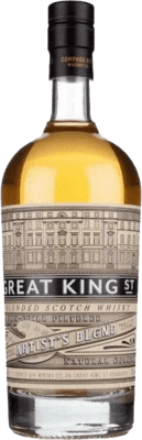 86,95 € Envio grátis | Whisky Blended Compass Box Great King Street Artist's Reino Unido Garrafa 70 cl