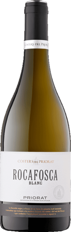 21,95 € Spedizione Gratuita | Vino bianco Costers del Priorat Rocafosca Blanc D.O.Ca. Priorat Catalogna Spagna Grenache Bianca Bottiglia 75 cl