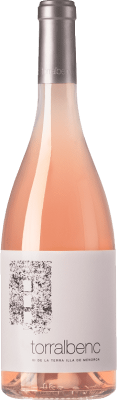 24,95 € Free Shipping | Rosé wine Torralbenc Rosado I.G.P. Vi de la Terra de Illa de Menorca Mendoza Spain Merlot, Monastrell Bottle 75 cl