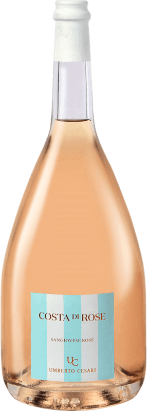 65,95 € Free Shipping | Rosé wine Umberto Cesari Costa di Rose Rosé Emilia-Romagna Italy Sangiovese Magnum Bottle 1,5 L