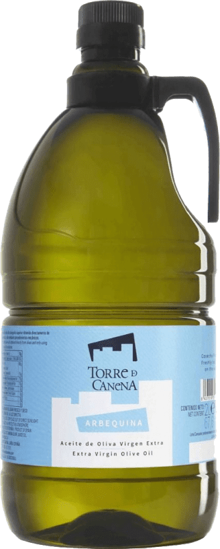 49,95 € Бесплатная доставка | Оливковое масло Castillo de Canena Torre de Canena Испания Arbequina Графин 2 L