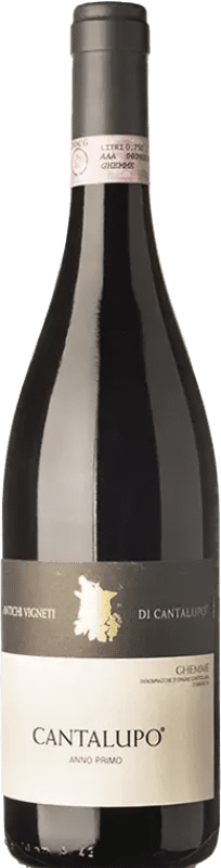 49,95 € Free Shipping | Red wine Antichi Vigneti di Cantalupo Anno Primo D.O.C.G. Ghemme Piemonte Italy Nebbiolo Bottle 75 cl