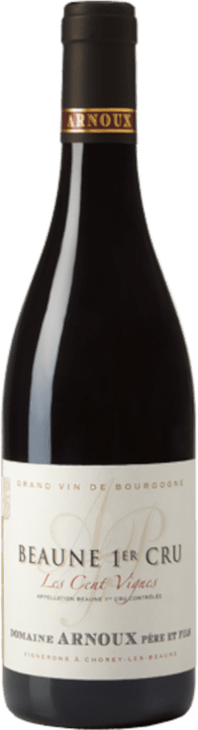 71,95 € 免费送货 | 红酒 Robert Arnoux Les Cent Vignes A.O.C. Côte de Beaune 勃艮第 法国 Pinot Black 瓶子 75 cl