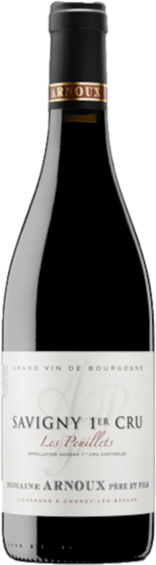 59,95 € 免费送货 | 红酒 Robert Arnoux Les Peuillets A.O.C. Savigny-lès-Beaune 勃艮第 法国 Pinot Black 瓶子 75 cl