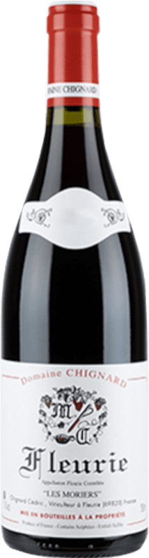 24,95 € Free Shipping | Red wine Domaine Chignard Les Moriers A.O.C. Fleurie Beaujolais France Gamay Bottle 75 cl