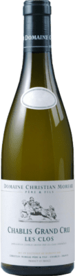 121,95 € Envío gratis | Vino Blanco Domaine Christian Moreau Les Clos Grand Cru A.O.C. Chablis Borgoña Francia Chardonnay 75 cl