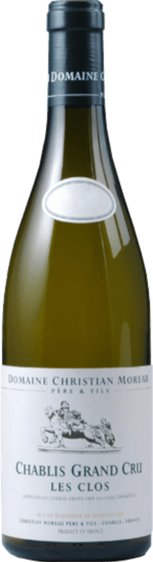 111,95 € Envoi gratuit | Vin blanc Domaine Christian Moreau Les Clos A.O.C. Chablis Grand Cru Bourgogne France Chardonnay Bouteille 75 cl