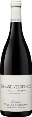 74,95 € Envio grátis | Vinho tinto Domaine Nicolas Rossignol Les Fichots A.O.C. Côte de Beaune Borgonha França Pinot Preto Garrafa 75 cl