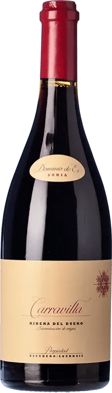 454,95 € Spedizione Gratuita | Vino rosso Dominio de Es Carravilla D.O. Ribera del Duero Castilla y León Spagna Tempranillo, Albillo Bottiglia 75 cl